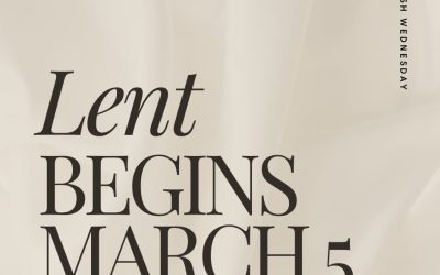 Lenten Schedule 2025